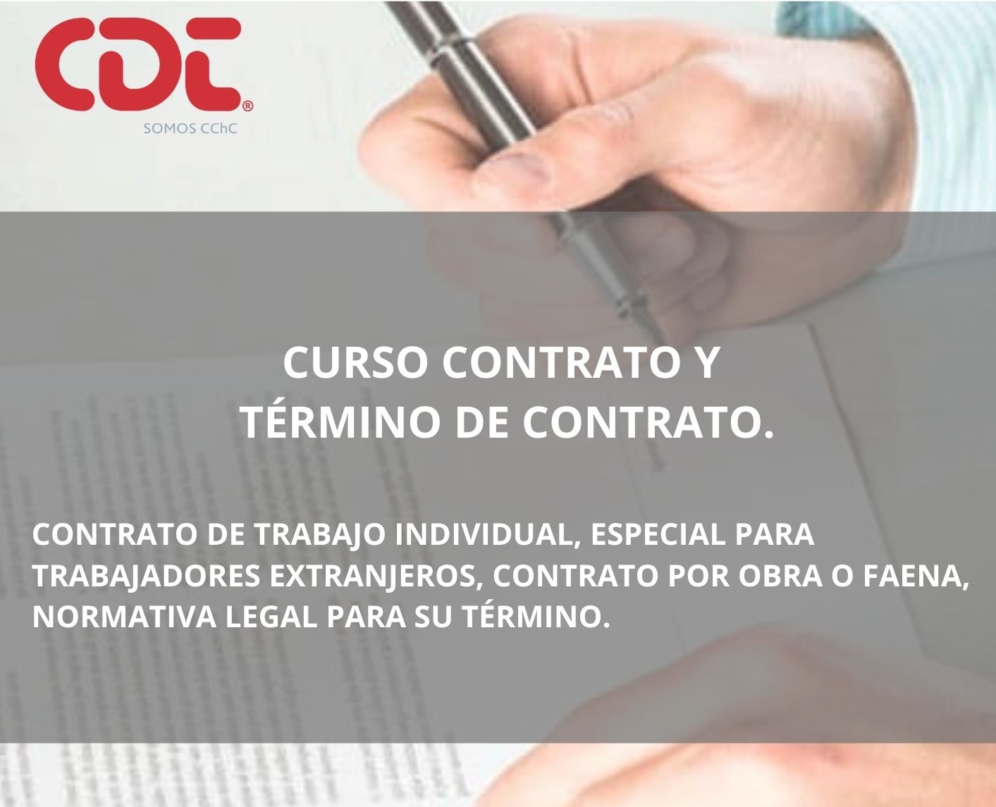 Contrato y término de contrato